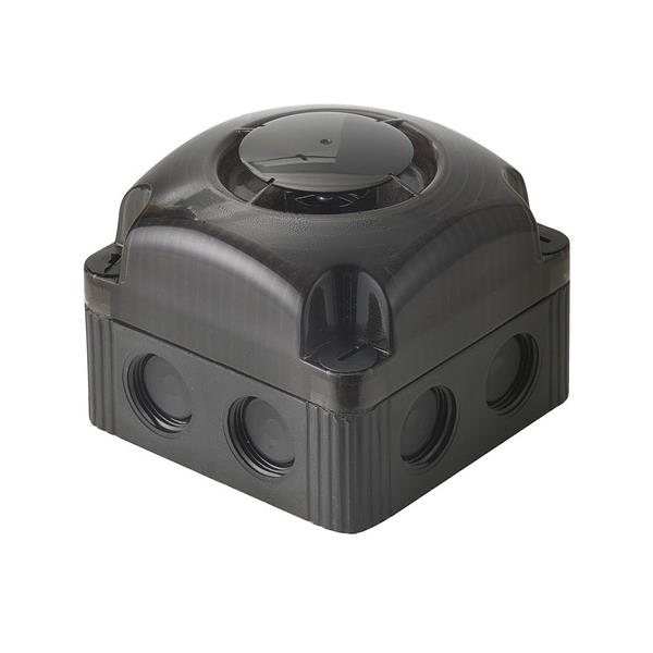 153.000.55 Werma  Siren 105 dB, 24vdc [black] IP66 Base Mount